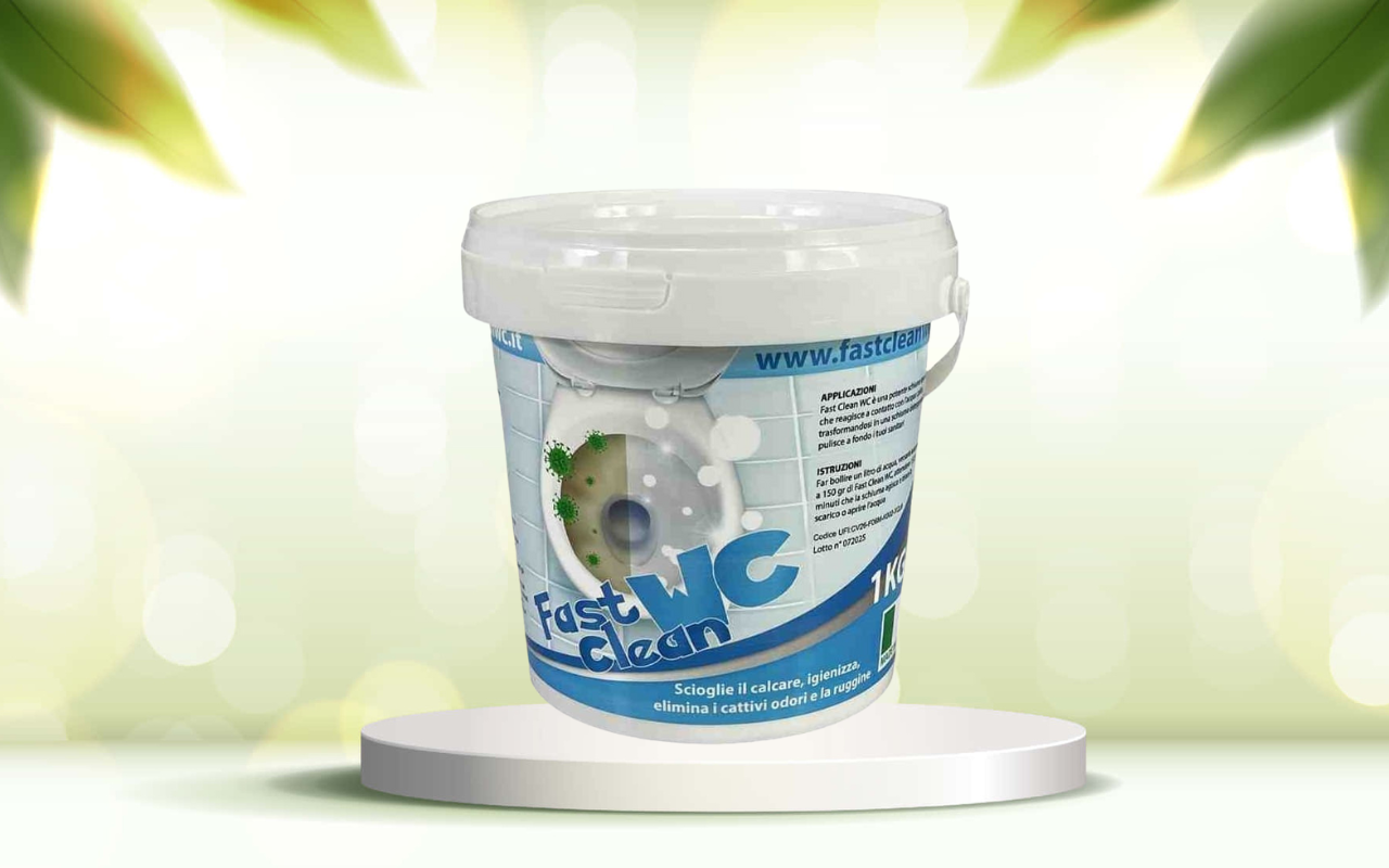 Fast Clear WC: pulizia profonda senza sforzo per sanitari sempre brillanti